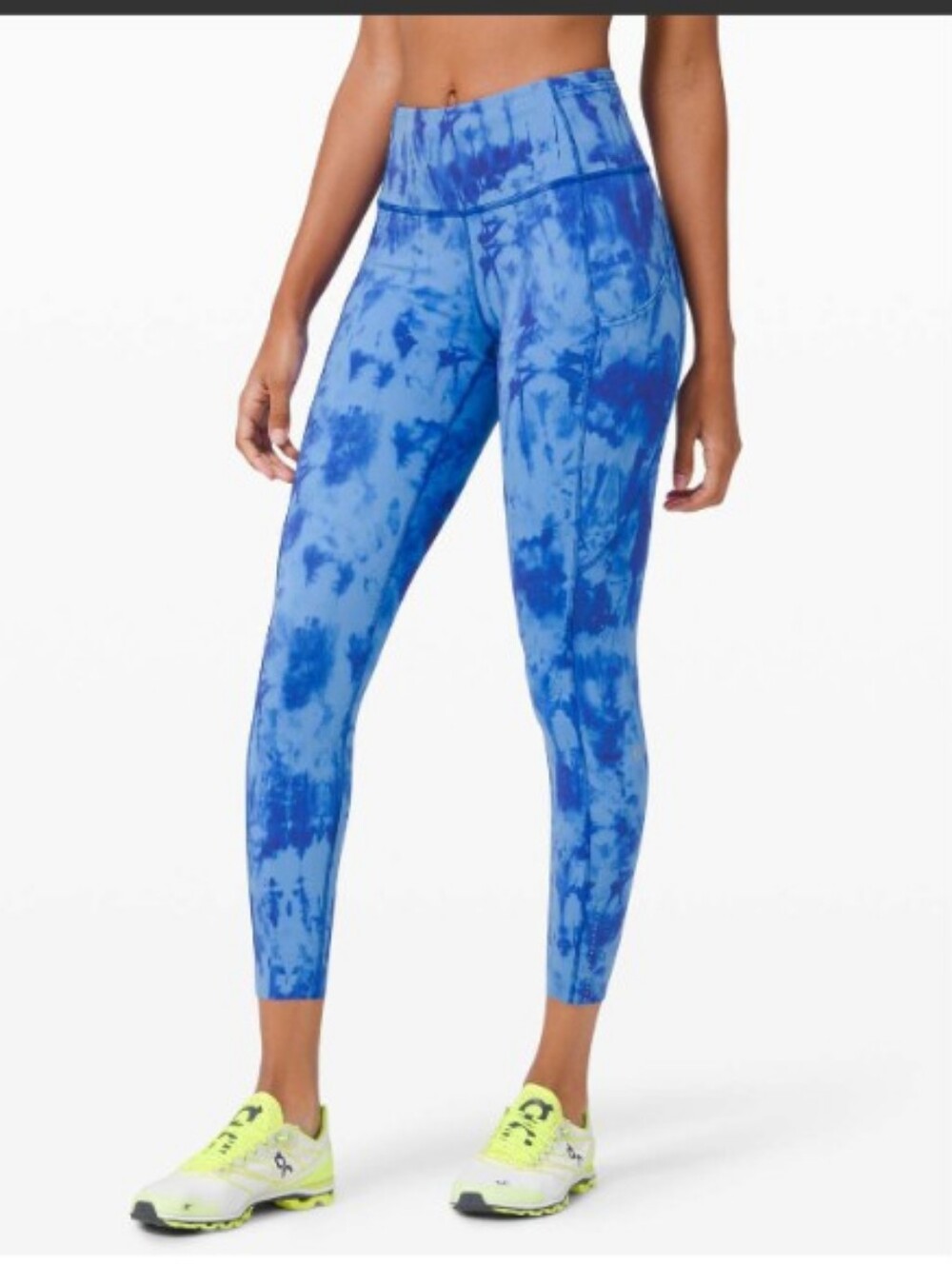 Lululemon Fast and Free Tight II Nulux Leggings 25" Game Day Blue W5CVXS Size 4